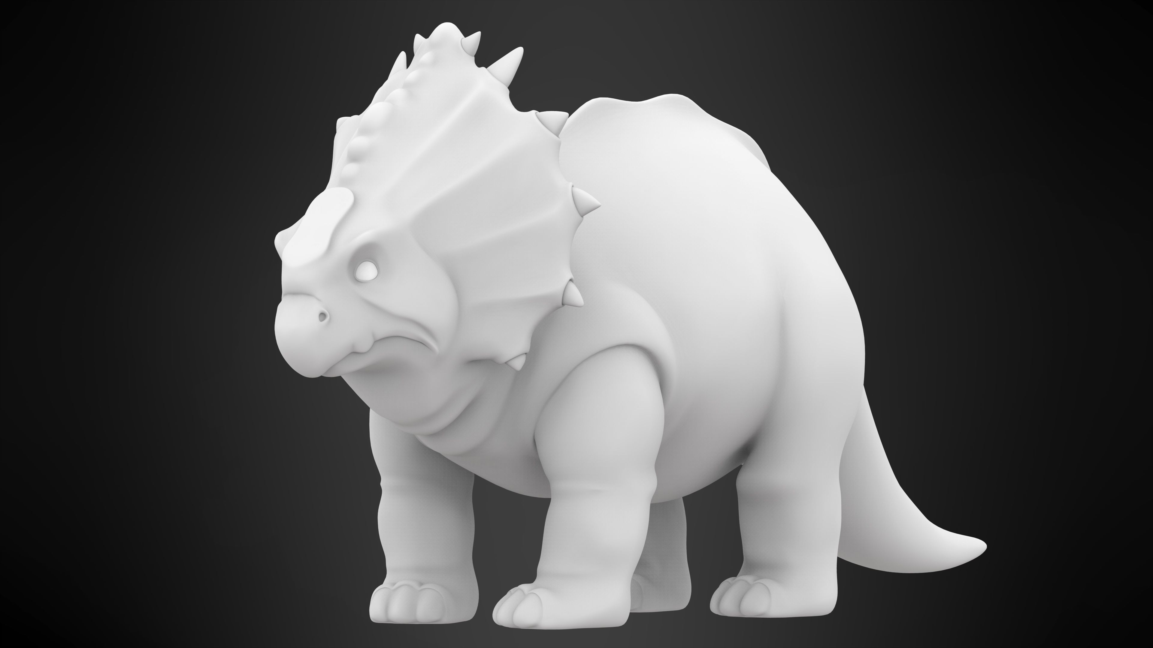 Mr Thicknose 3D model_5