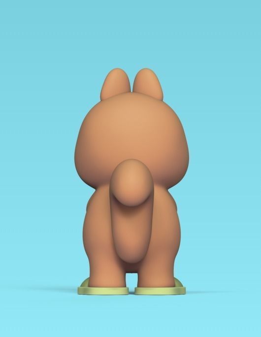 Squirrel Frog Shoes 3D print model_4