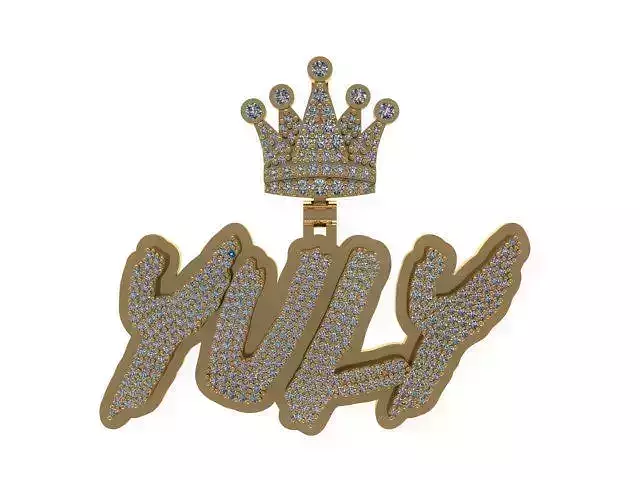 YULY PENDANT CUSTOM NAME  