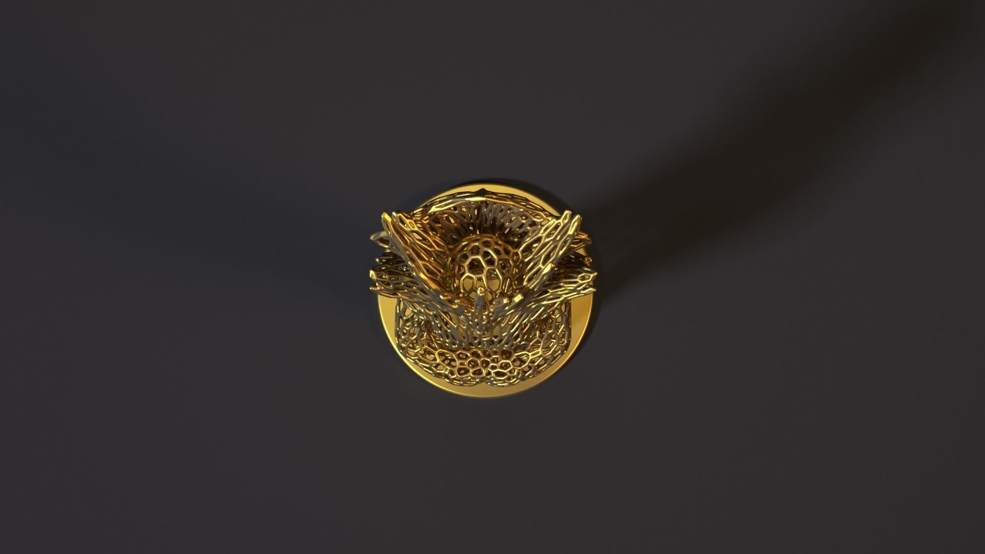 Enchantress golden tree 3D print model_8