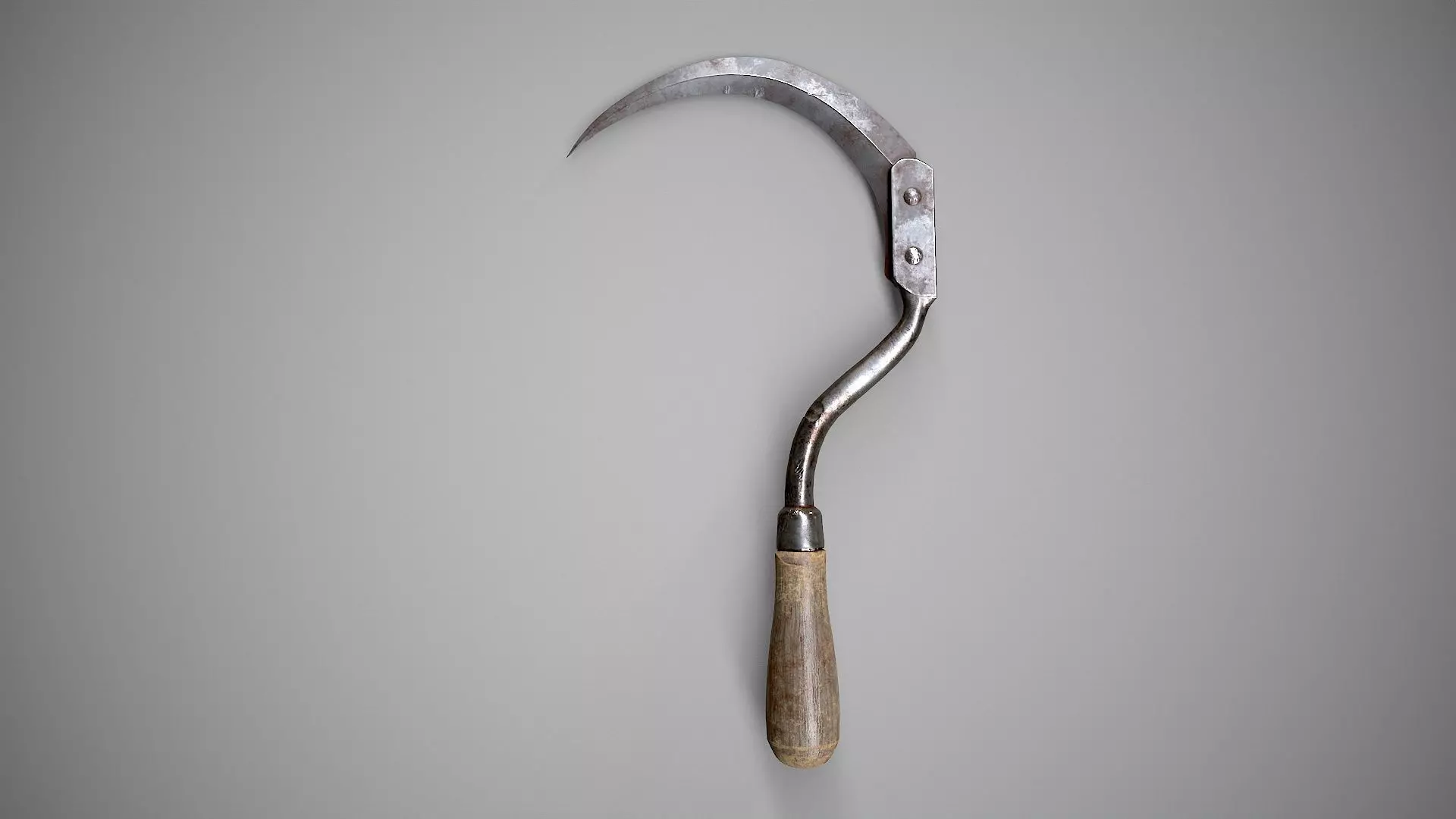 Sickle Low-poly 3D model