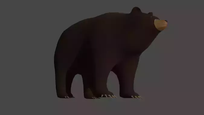 Low Poly Bear