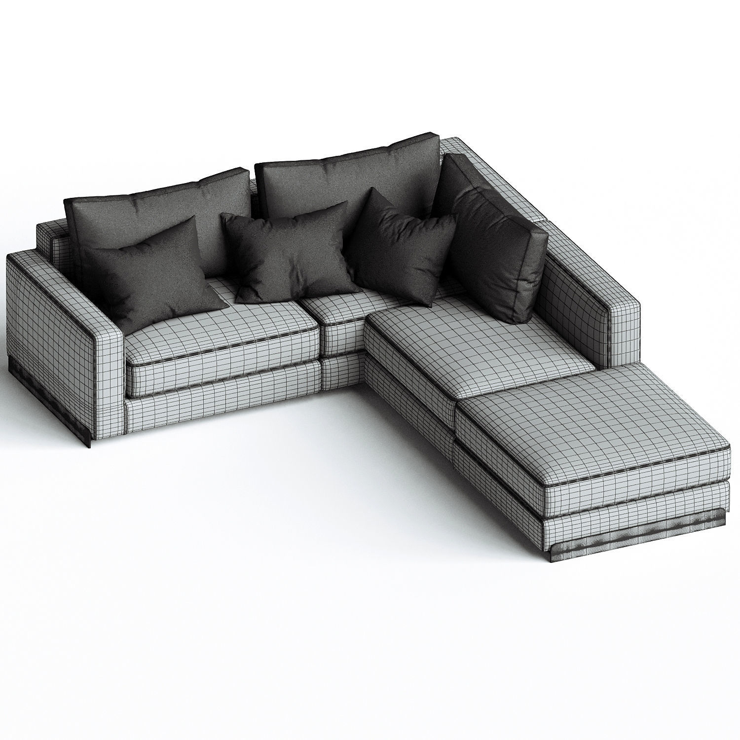 Arflex RENDEZ VOUS Composition R04 3D model_2