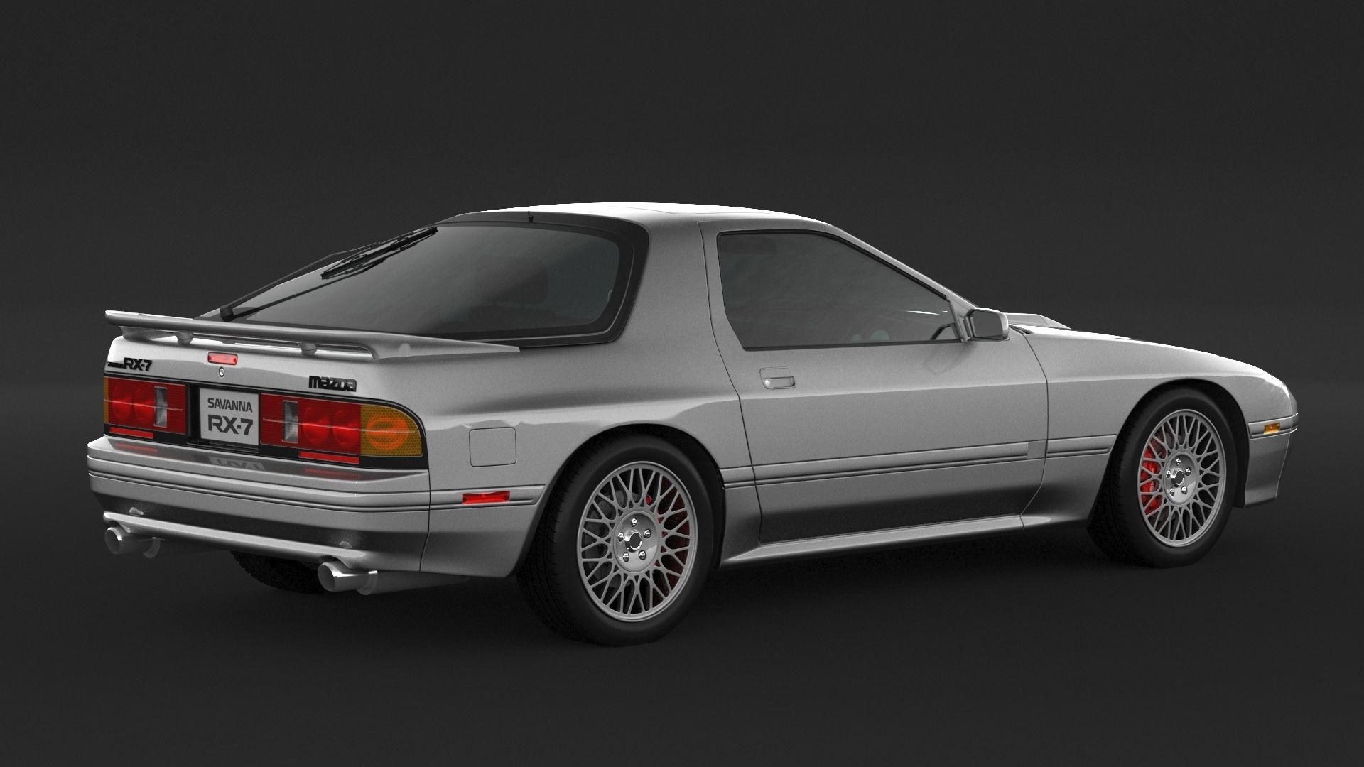 Mazda RX-7 FC3S S5 3D model_2