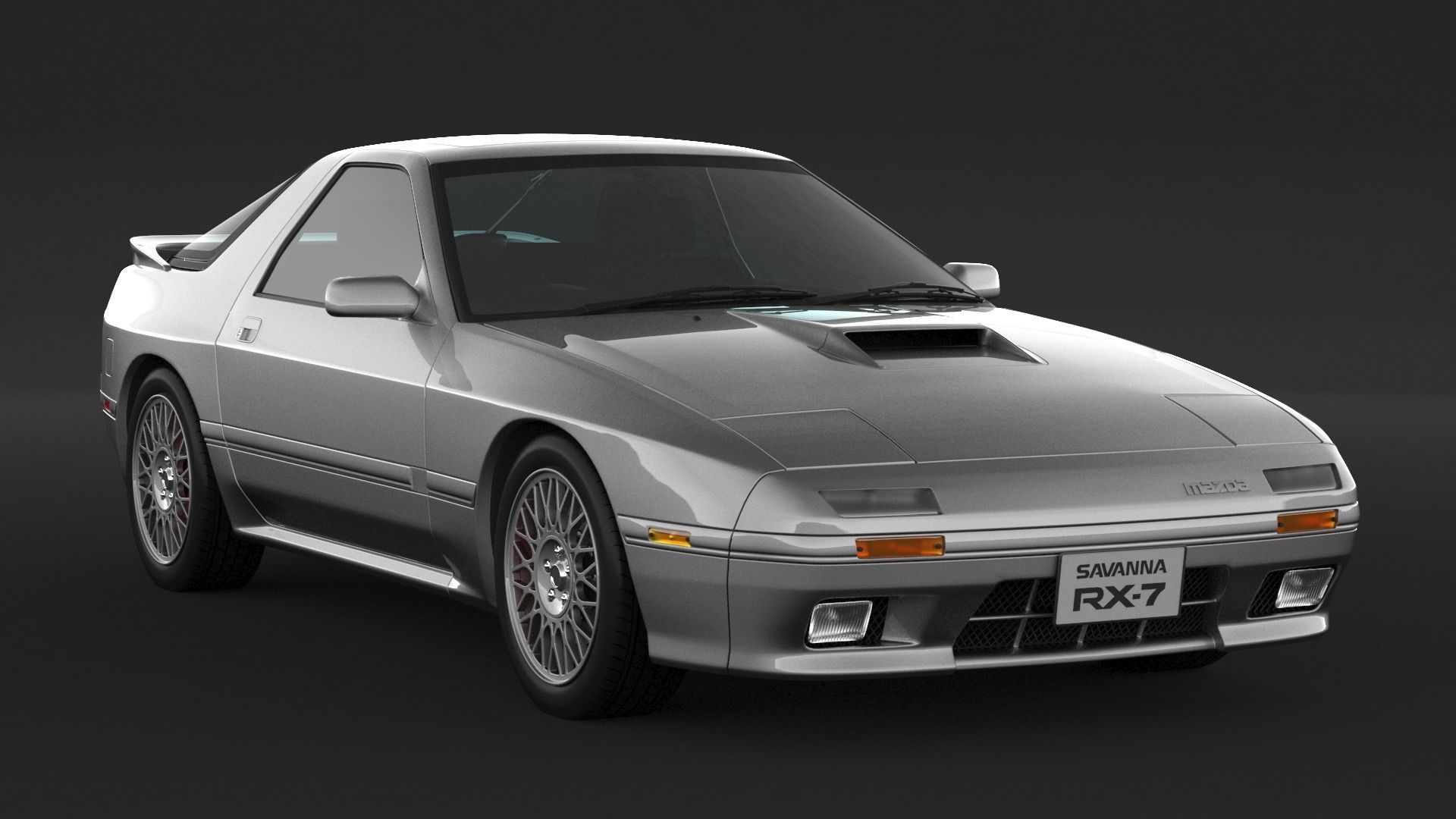 Mazda RX-7 FC3S S5 3D model_3