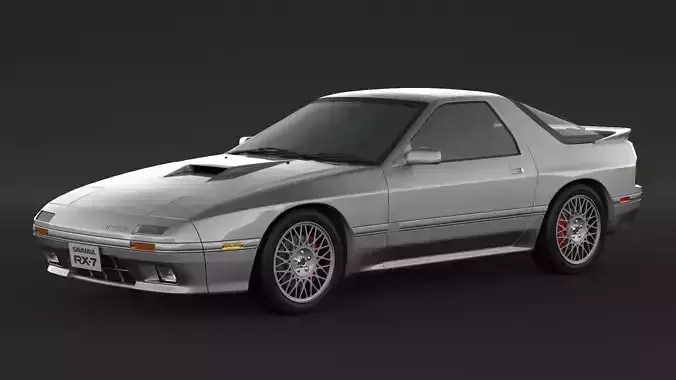 Mazda RX-7 FC3S S5 3D model