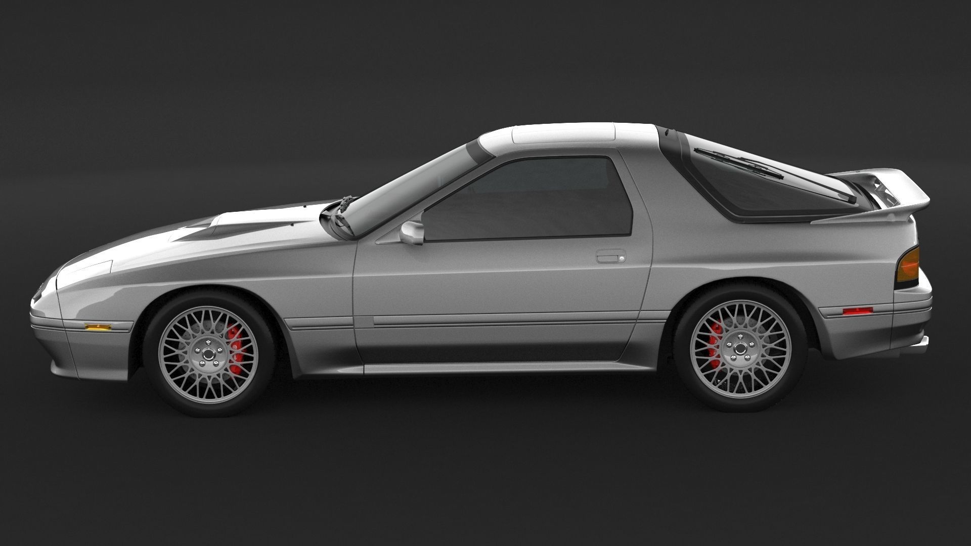 Mazda RX-7 FC3S S5 3D model_6