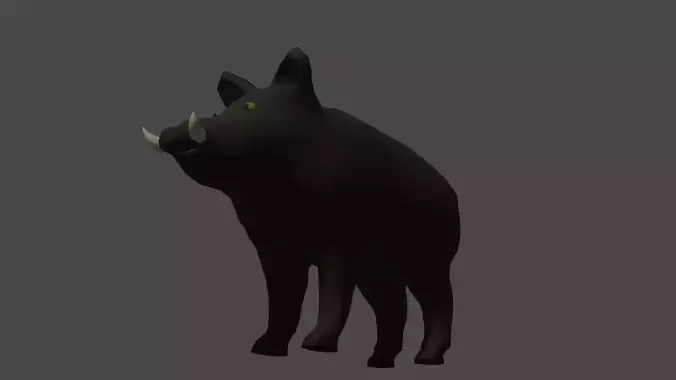 LowPoly Boar