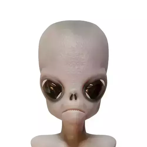 3D Alien Head