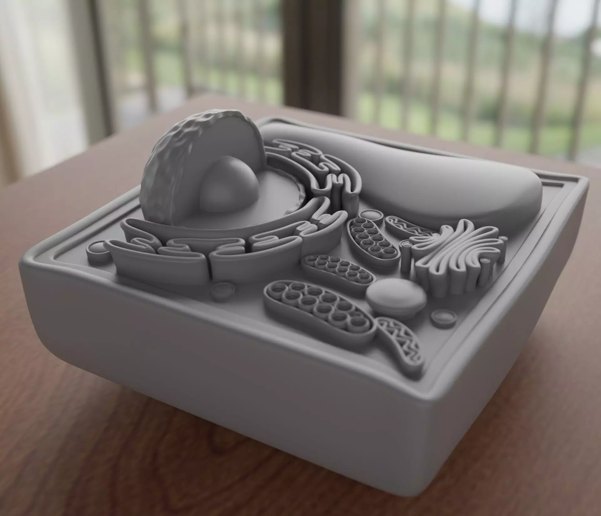 Cell Vegetables 3D print model