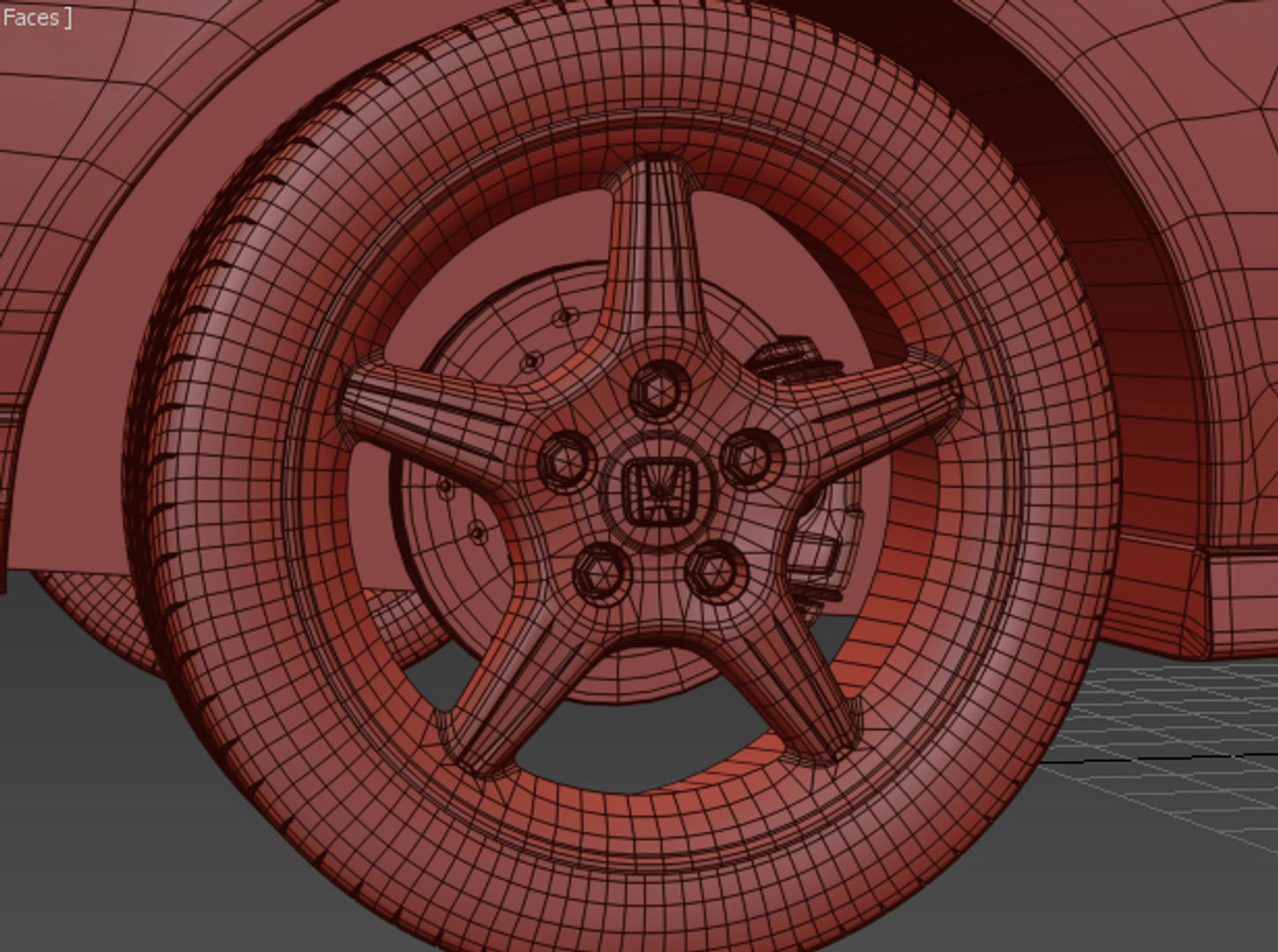 Honda Prelude 3D model_12
