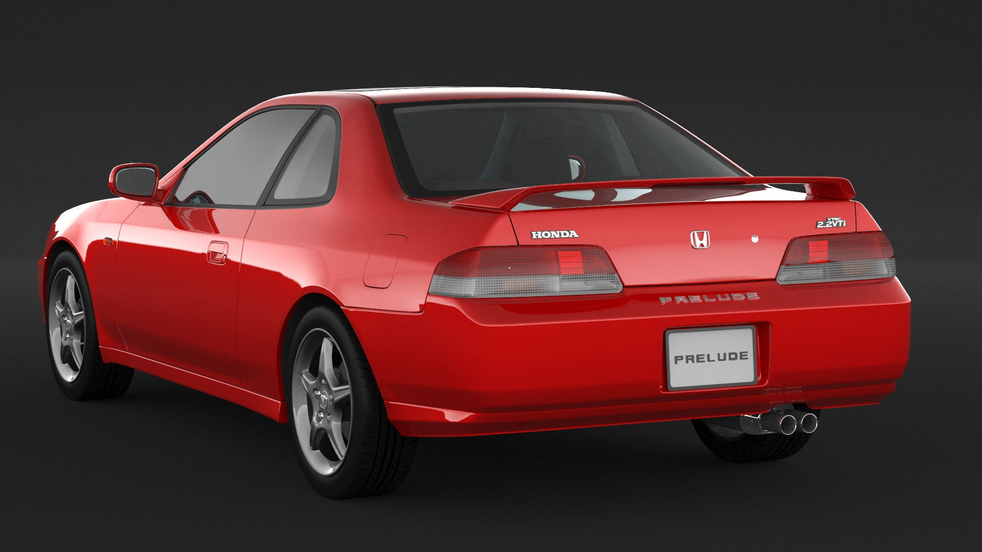 Honda Prelude 3D model_3