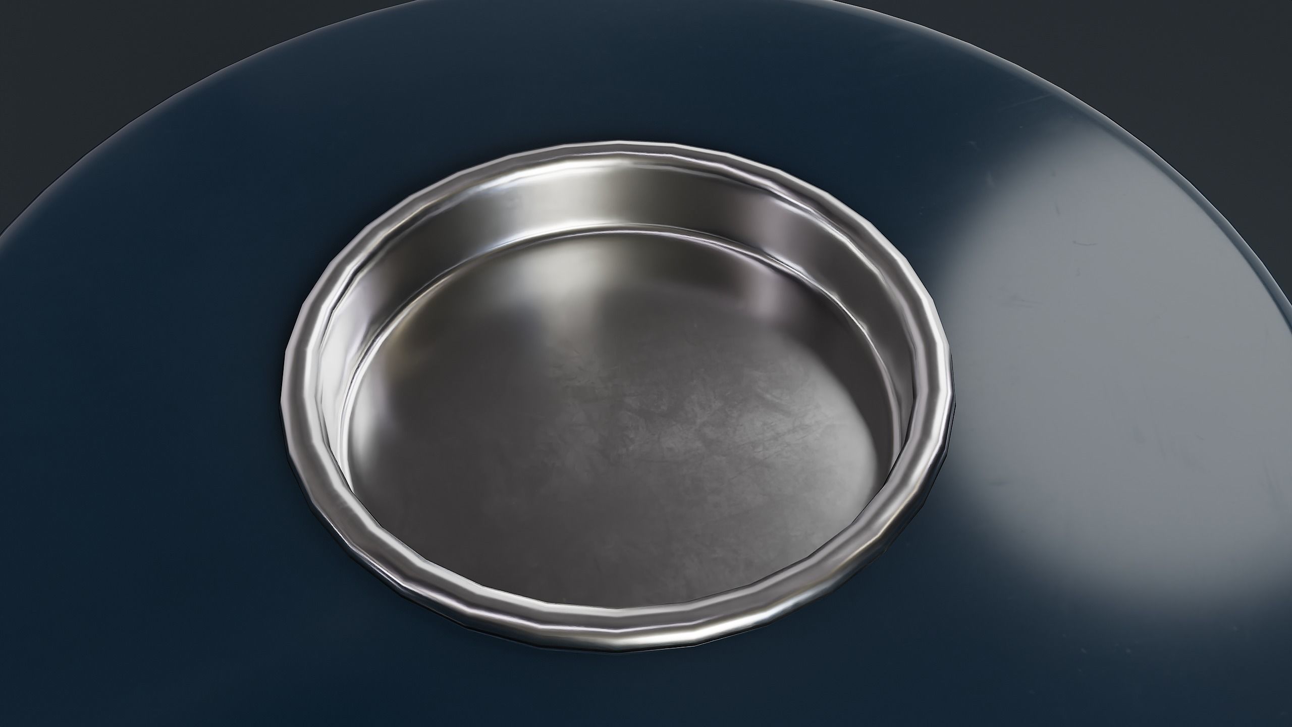 Street Trash Can 2 PBR Game Ready Low-poly 3D model_17