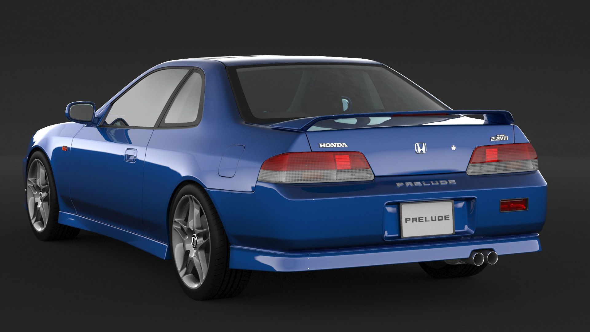 Honda Prelude 3D model_3