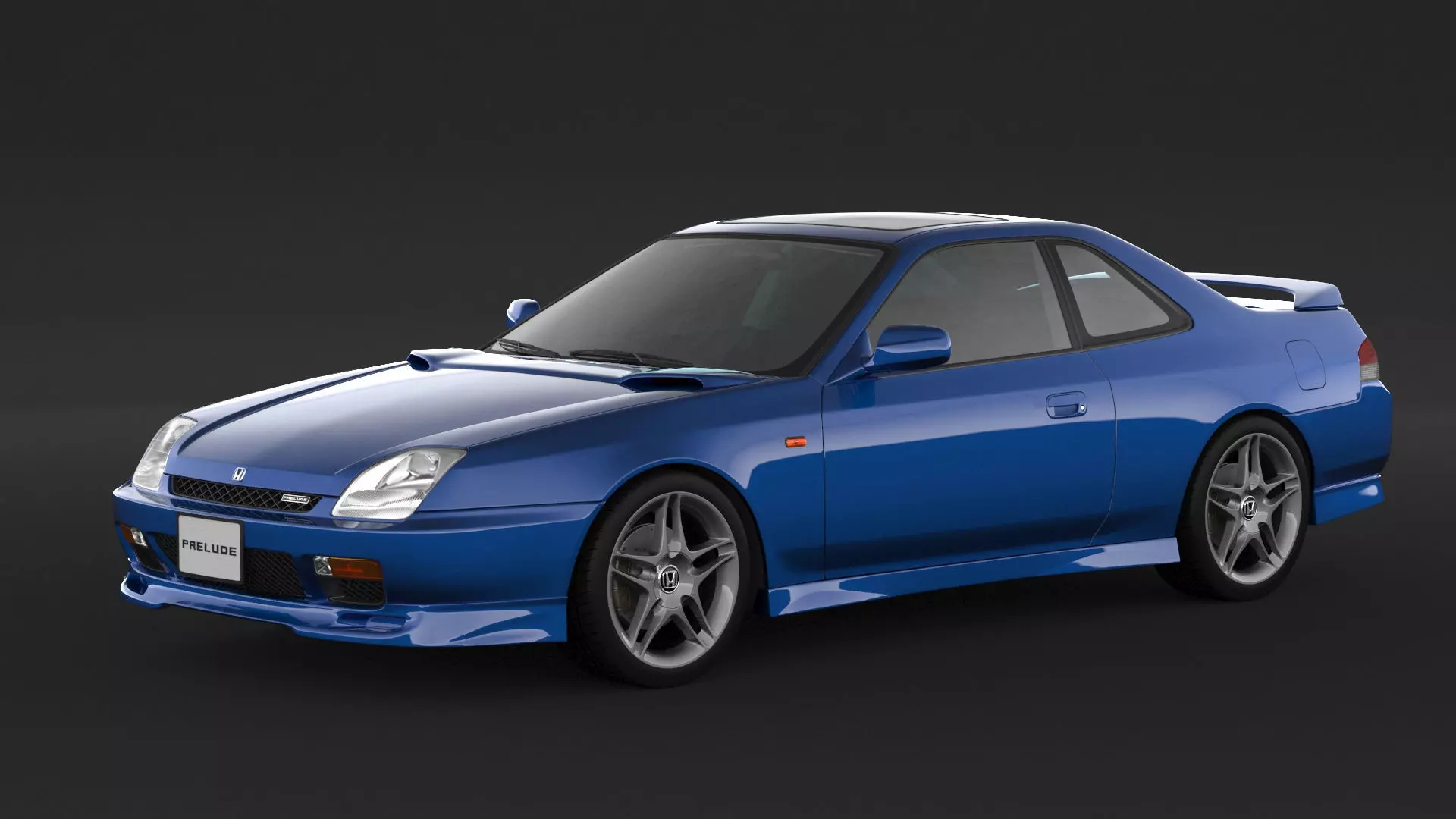Honda Prelude 3D model_0