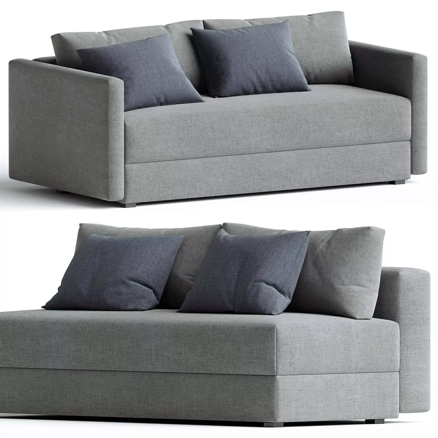 INNOVATION LIVING OSVALD DE LUXE SOFA BED Set 3D model