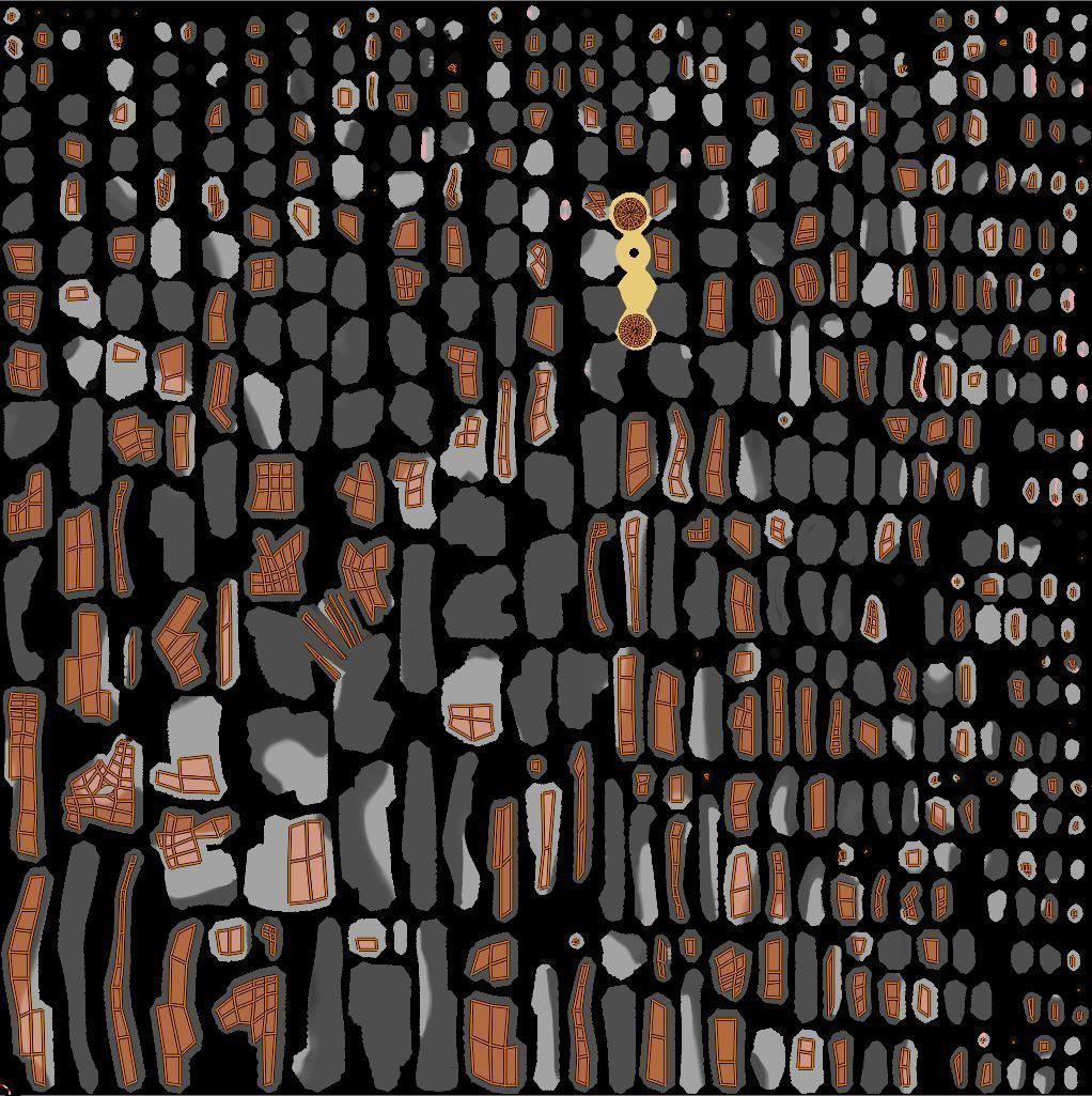 LowPoly Wolf Low-poly 3D model_4