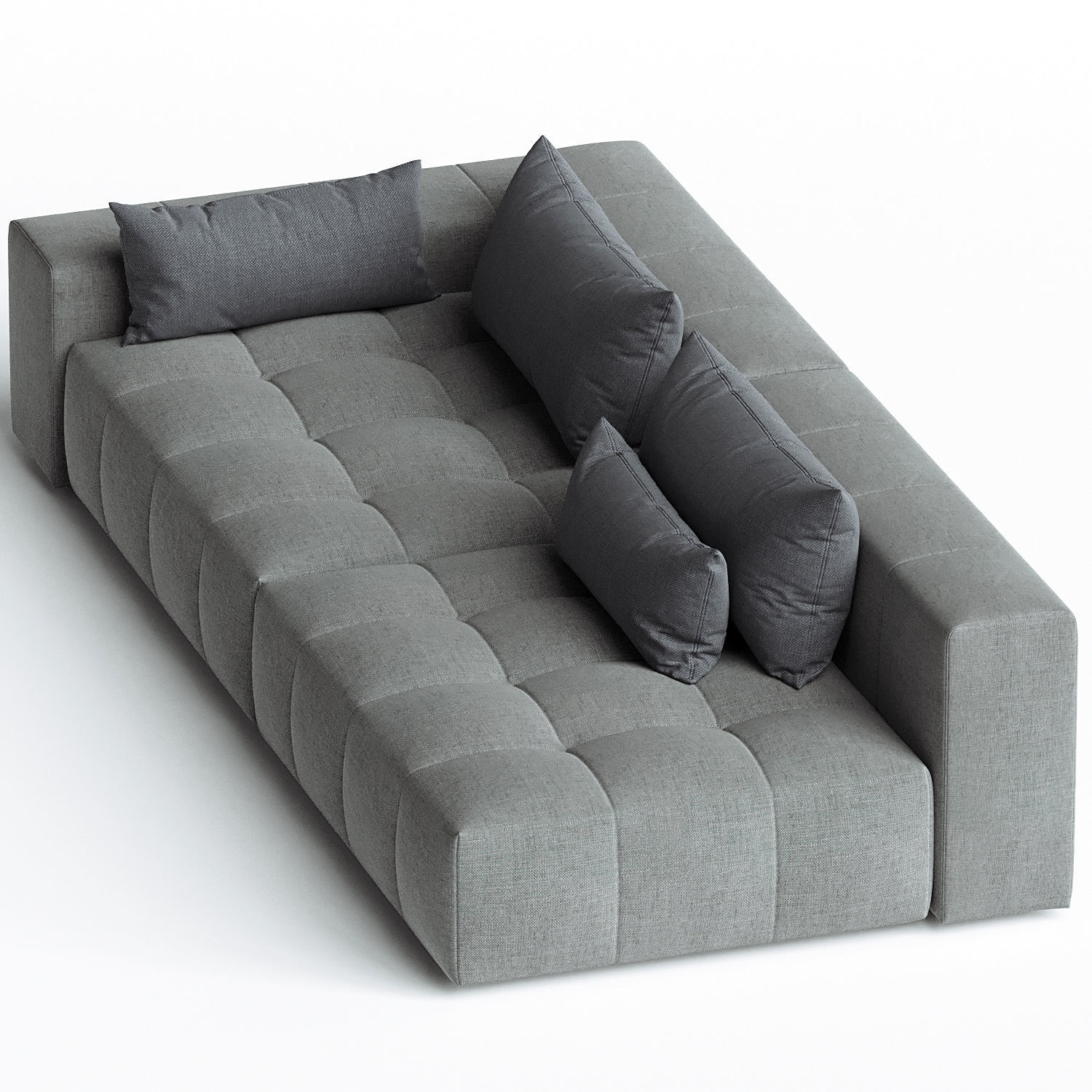 Bubble Soft 270x120cm modular sofa 3D model_1
