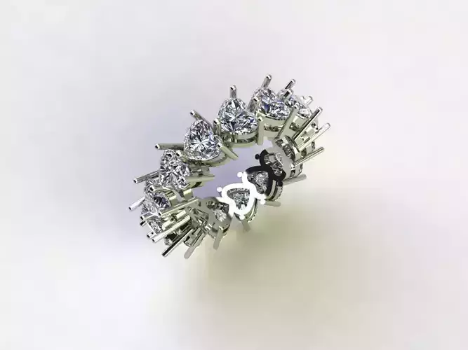 ALLIANCE ALL SPIKED RING 3D print model