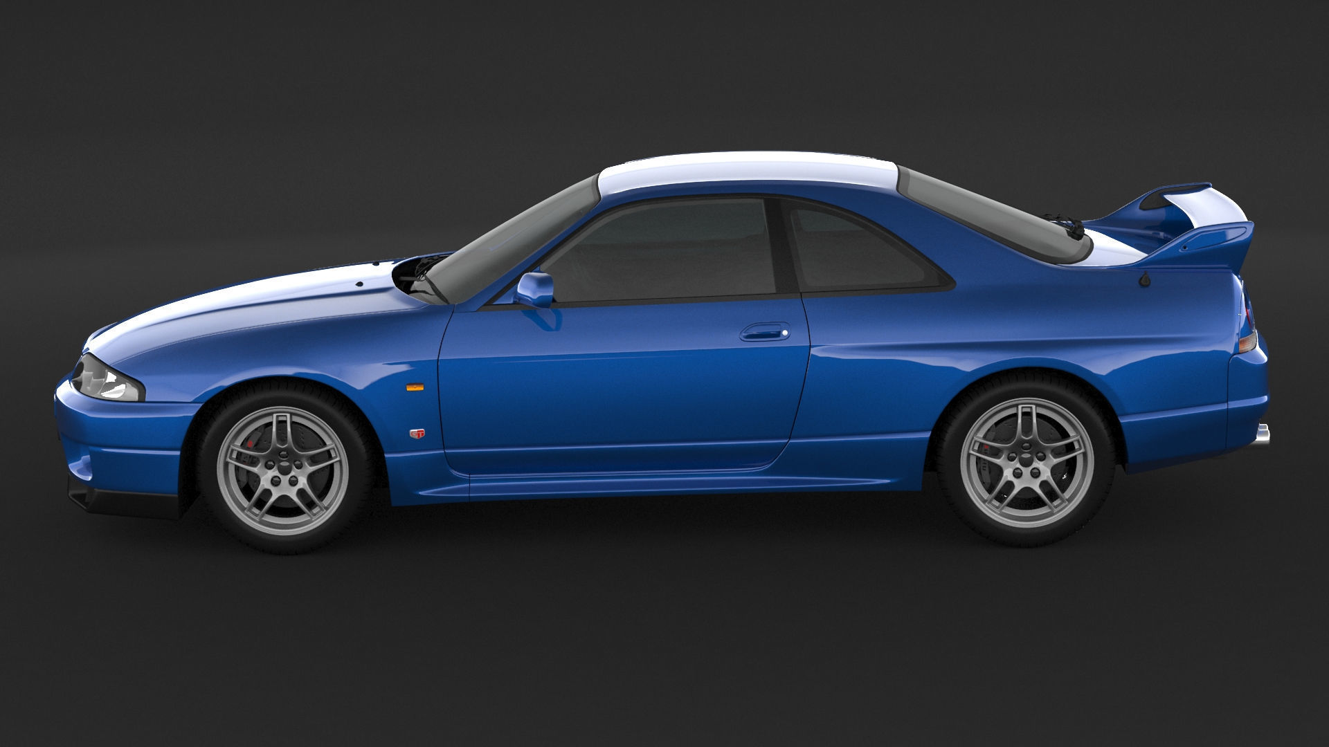 Nissan Skyline GT-R R33 3D model_4