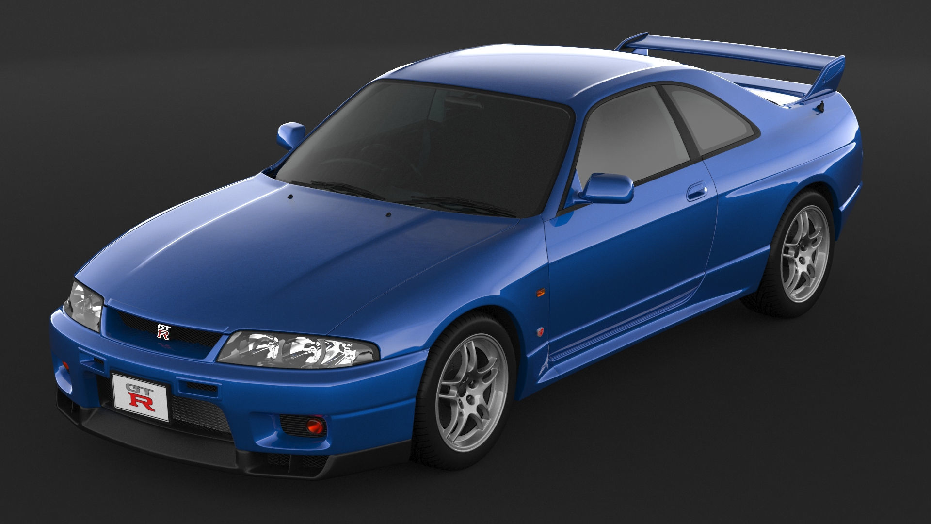 Nissan Skyline GT-R R33 3D model_5