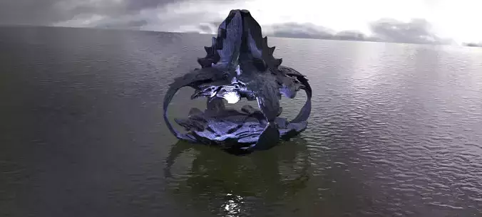 Wraith Hive platform 3 3D model