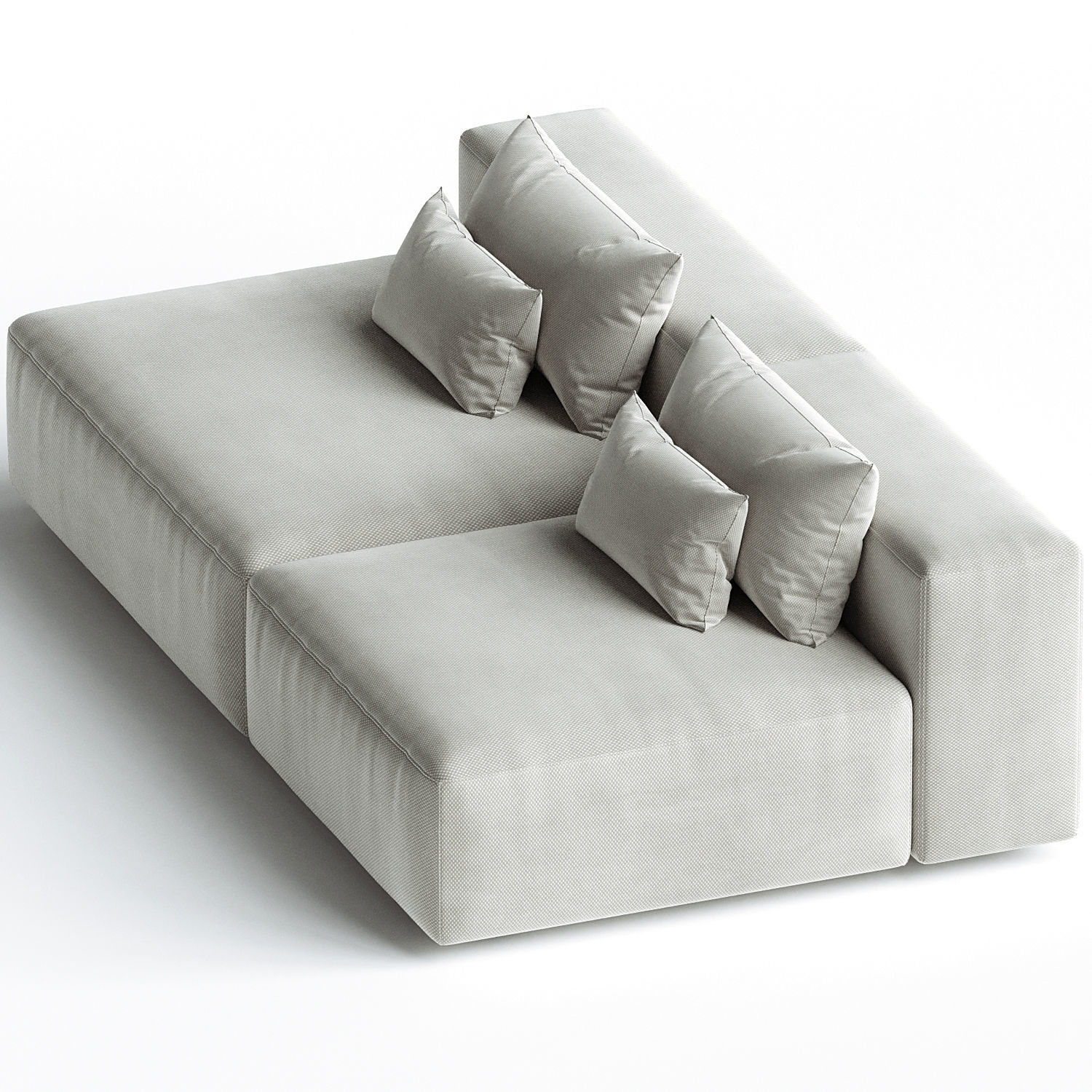 Eleonore 210x120cm modular sofa 3D model_1