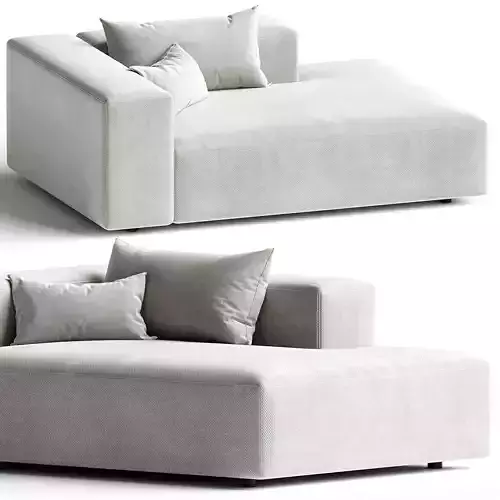 Eleonore chaise longue 120x170cm