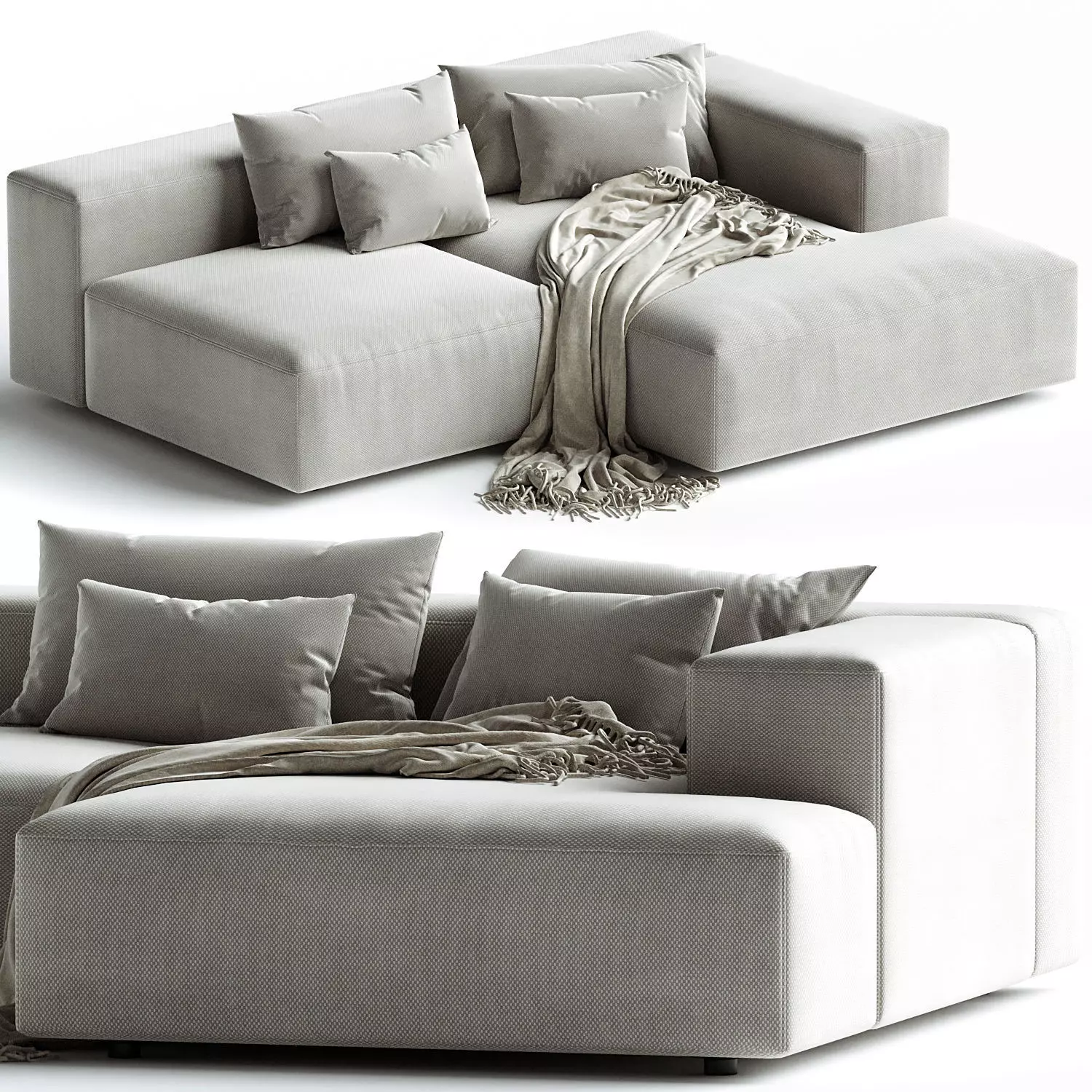Eleonore 210x170cm modular sofa 3D model_0