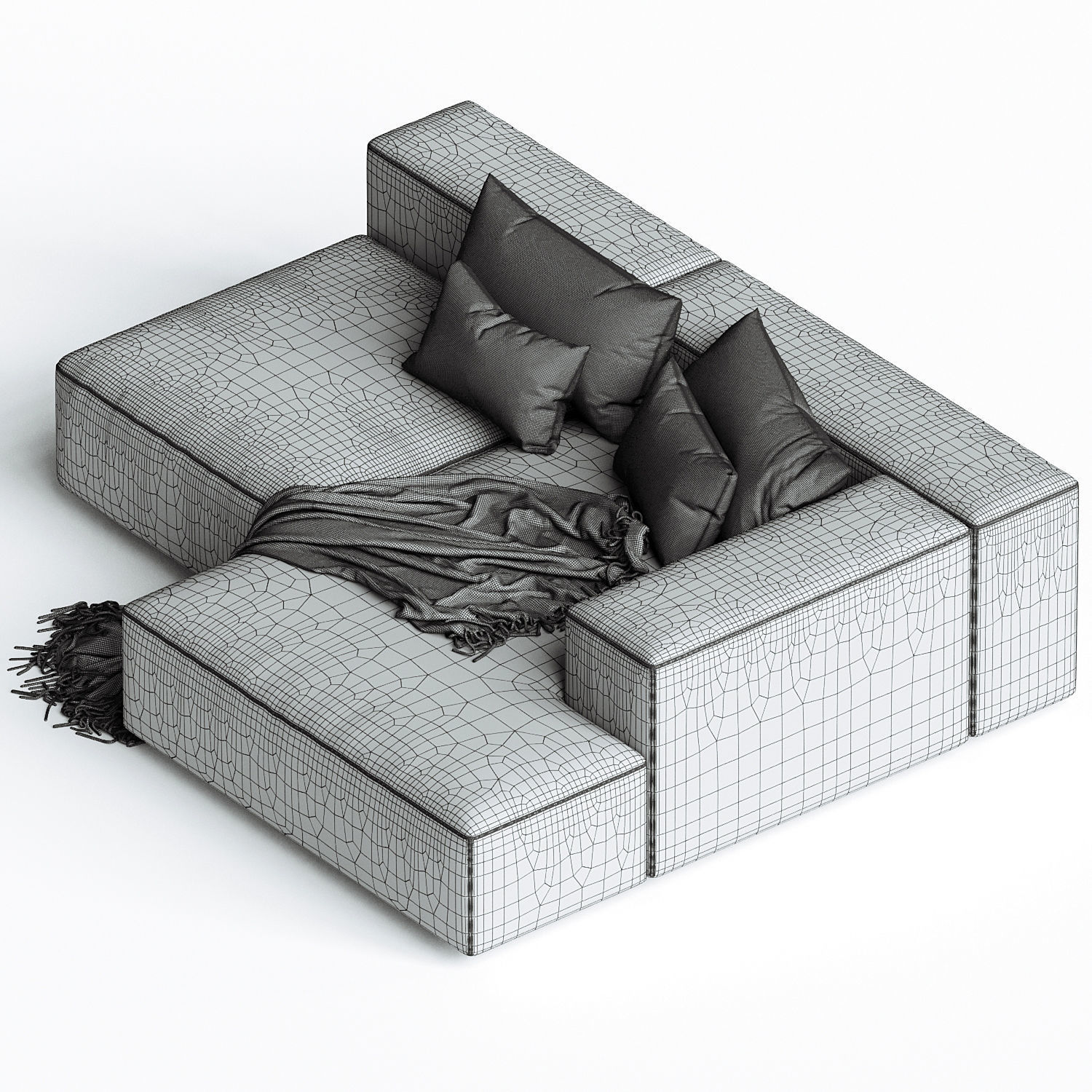 Eleonore 210x170cm modular sofa 3D model_2