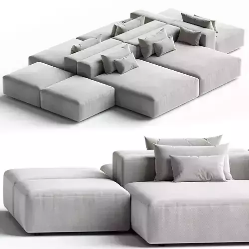 Eleonore 450x290cm modular sofa