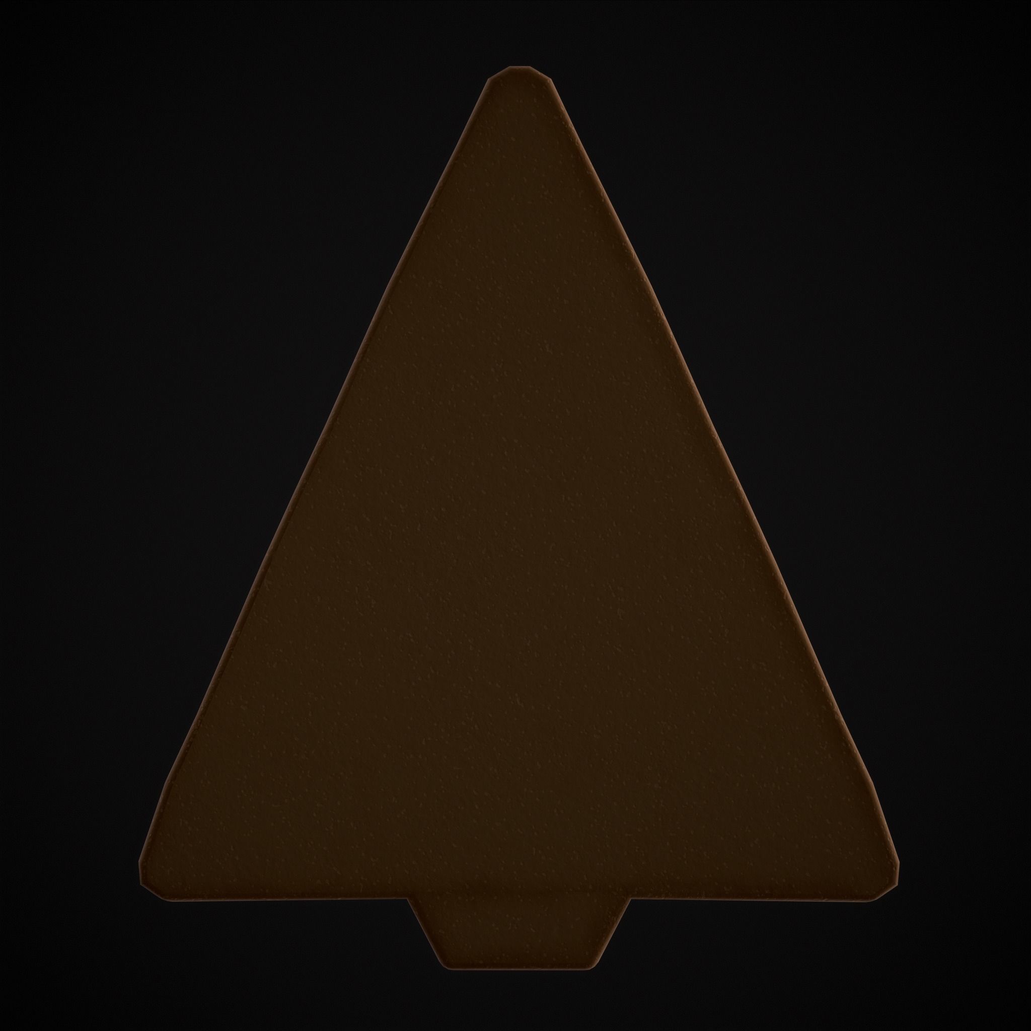 Christmas Tree Cookie Low-poly 3D model_19