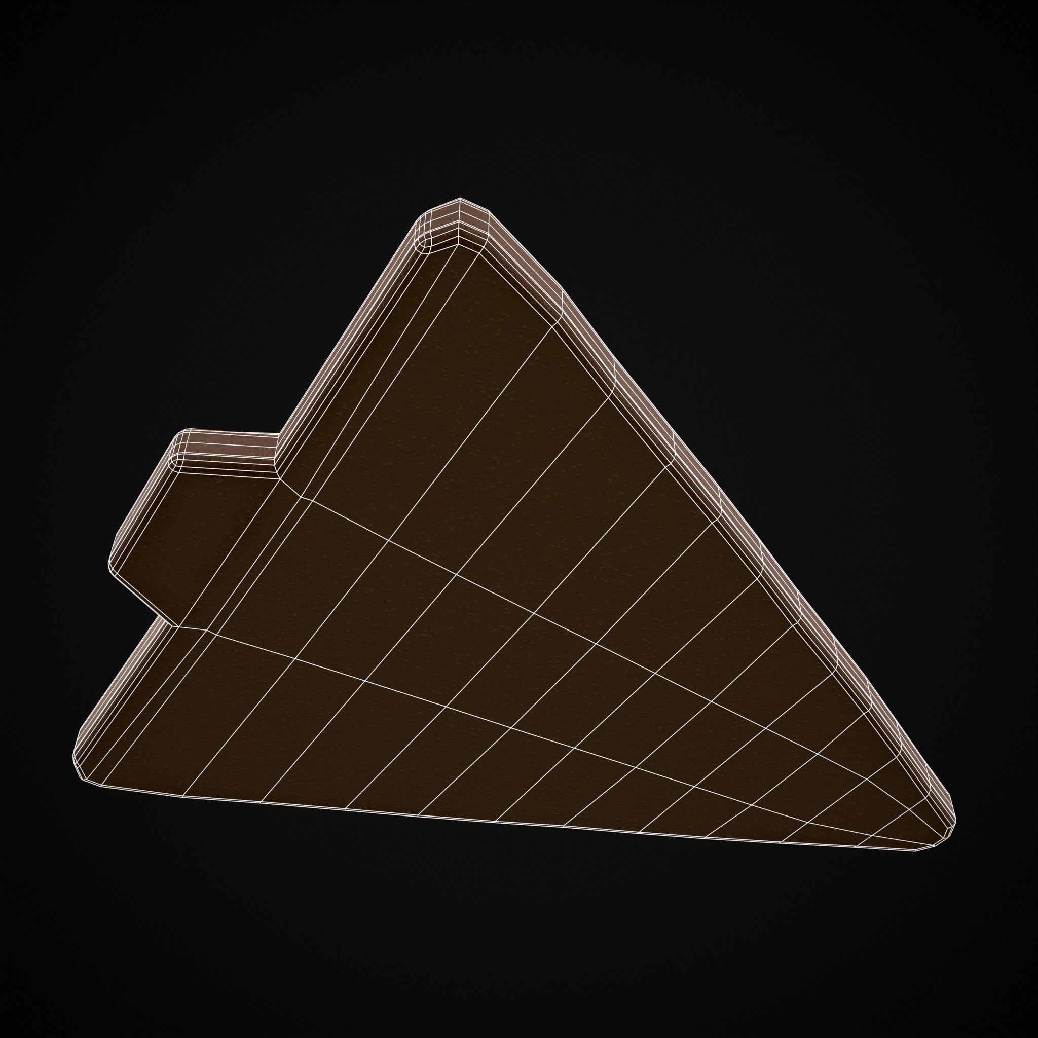 Christmas Tree Cookie Low-poly 3D model_22