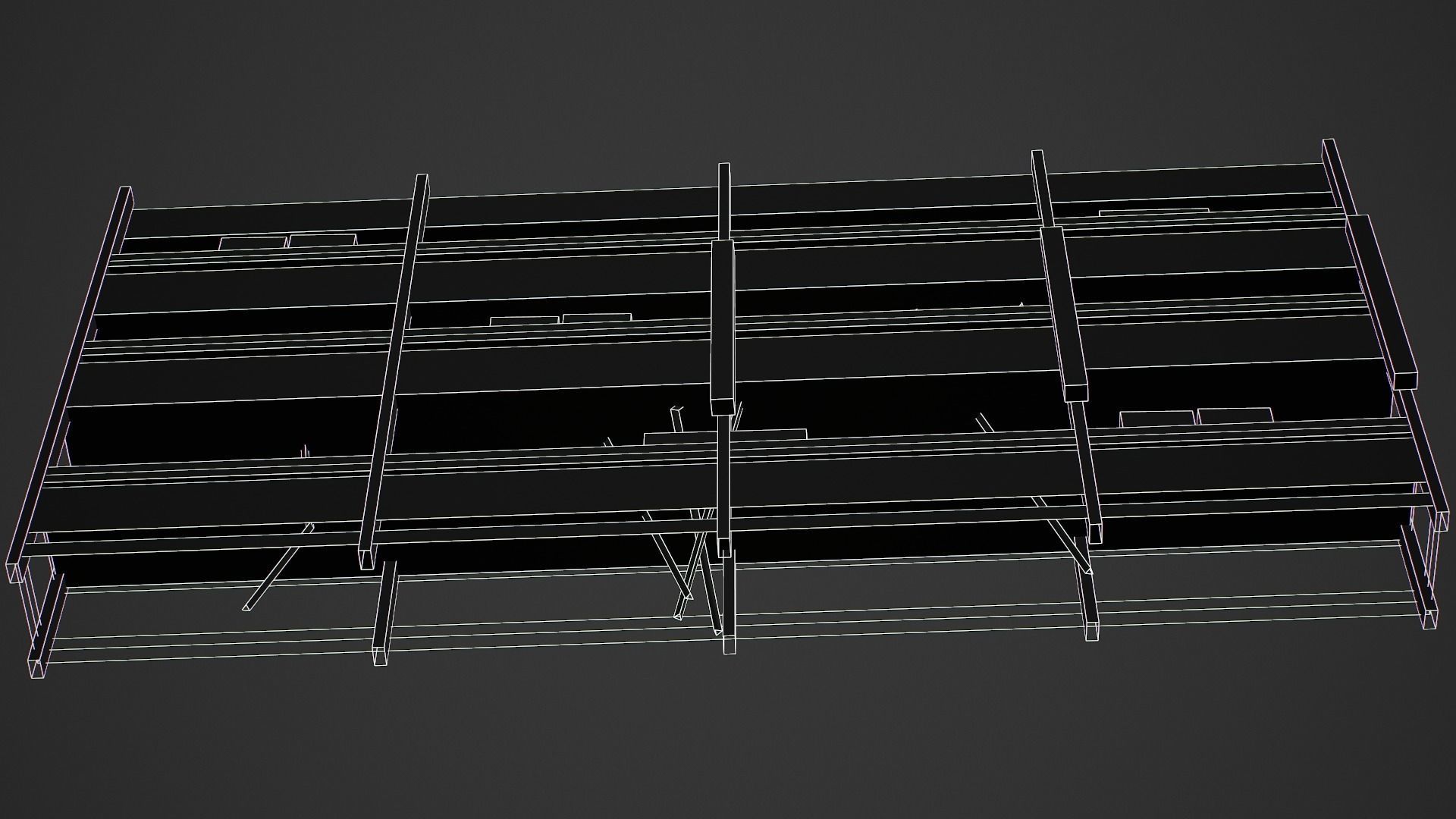 Mining Shelf - Low Poly Mobile Ready Low-poly 3D model_18