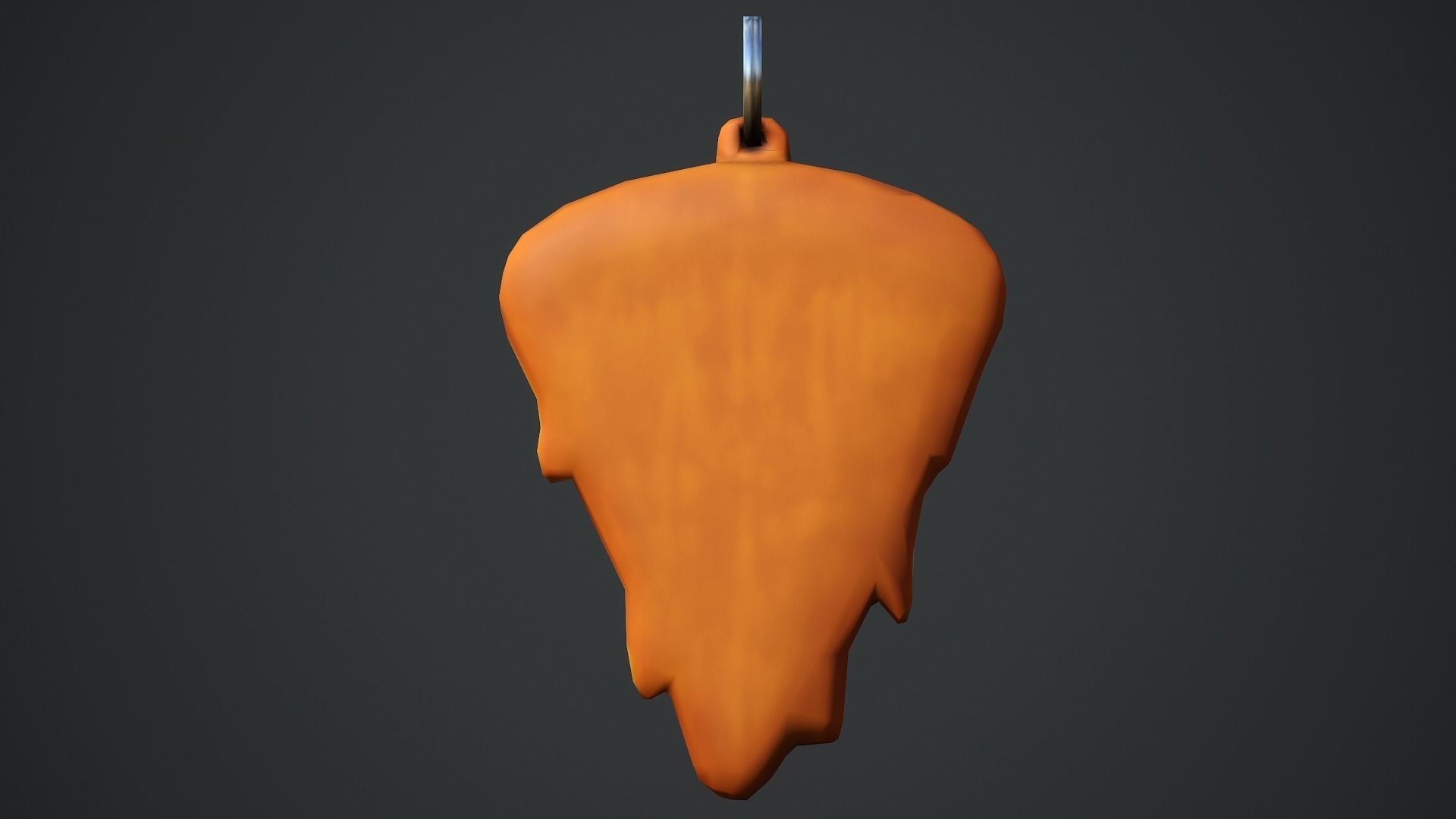 Pizza Weapon Charm - Low Poly Game Ready Low-poly 3D model_9