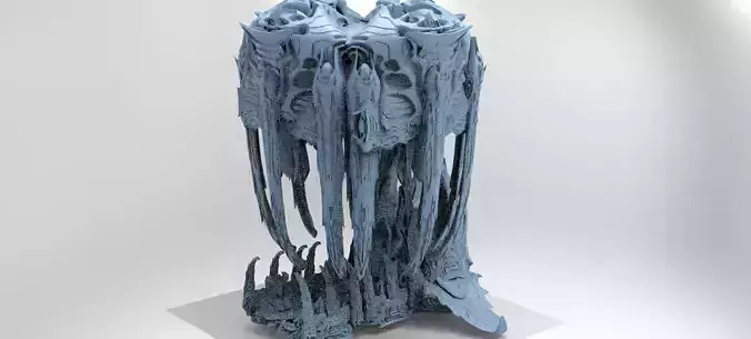 Wraith Hive Alien Platform Huge  3D model