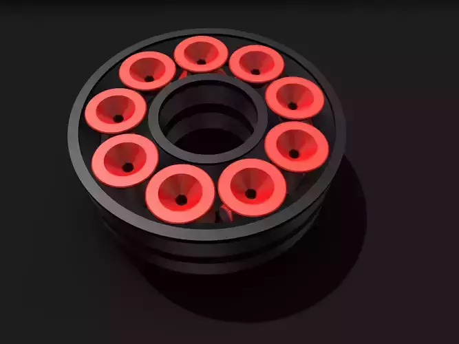 Print In Place 608 Bearing 3D print model