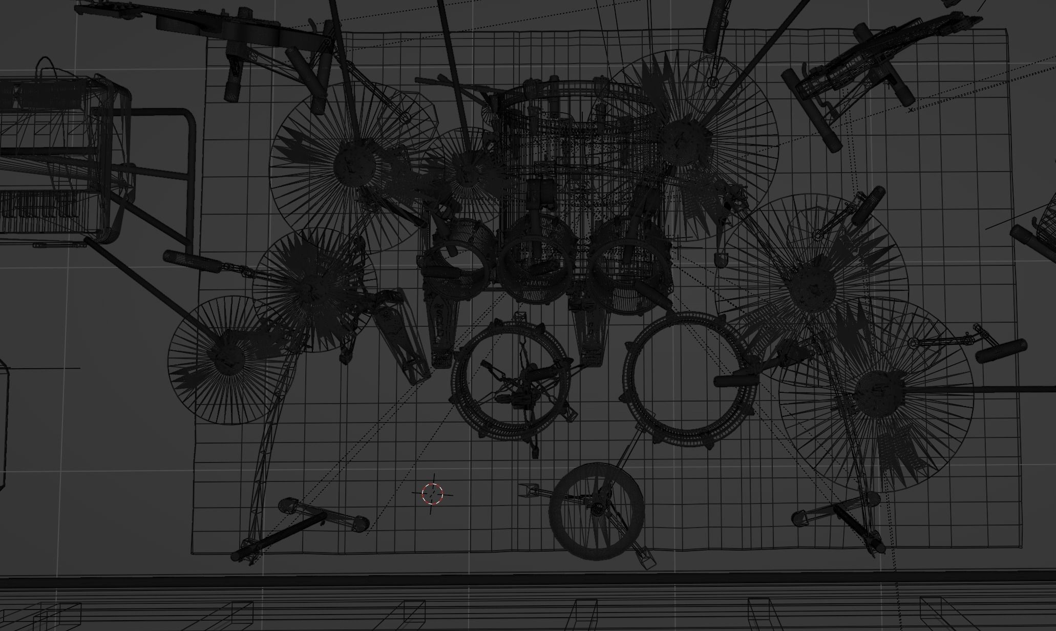 Music Studio 3D model_8