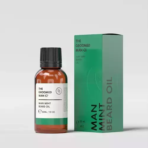 The Groomed Man Morning Man Mint Beard Oil