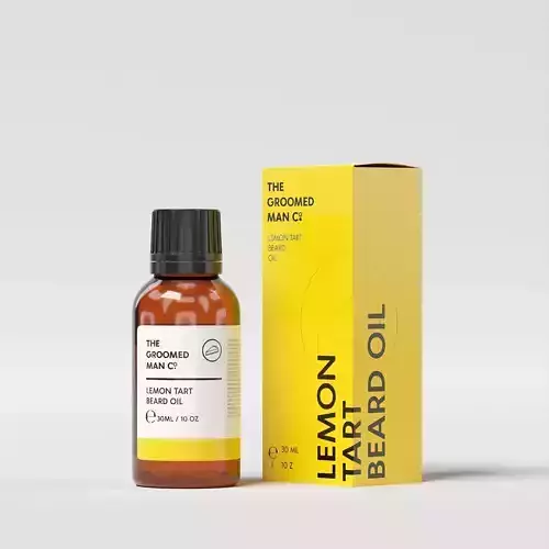 The Groomed Man Morning Lemon Tart Beard Oil