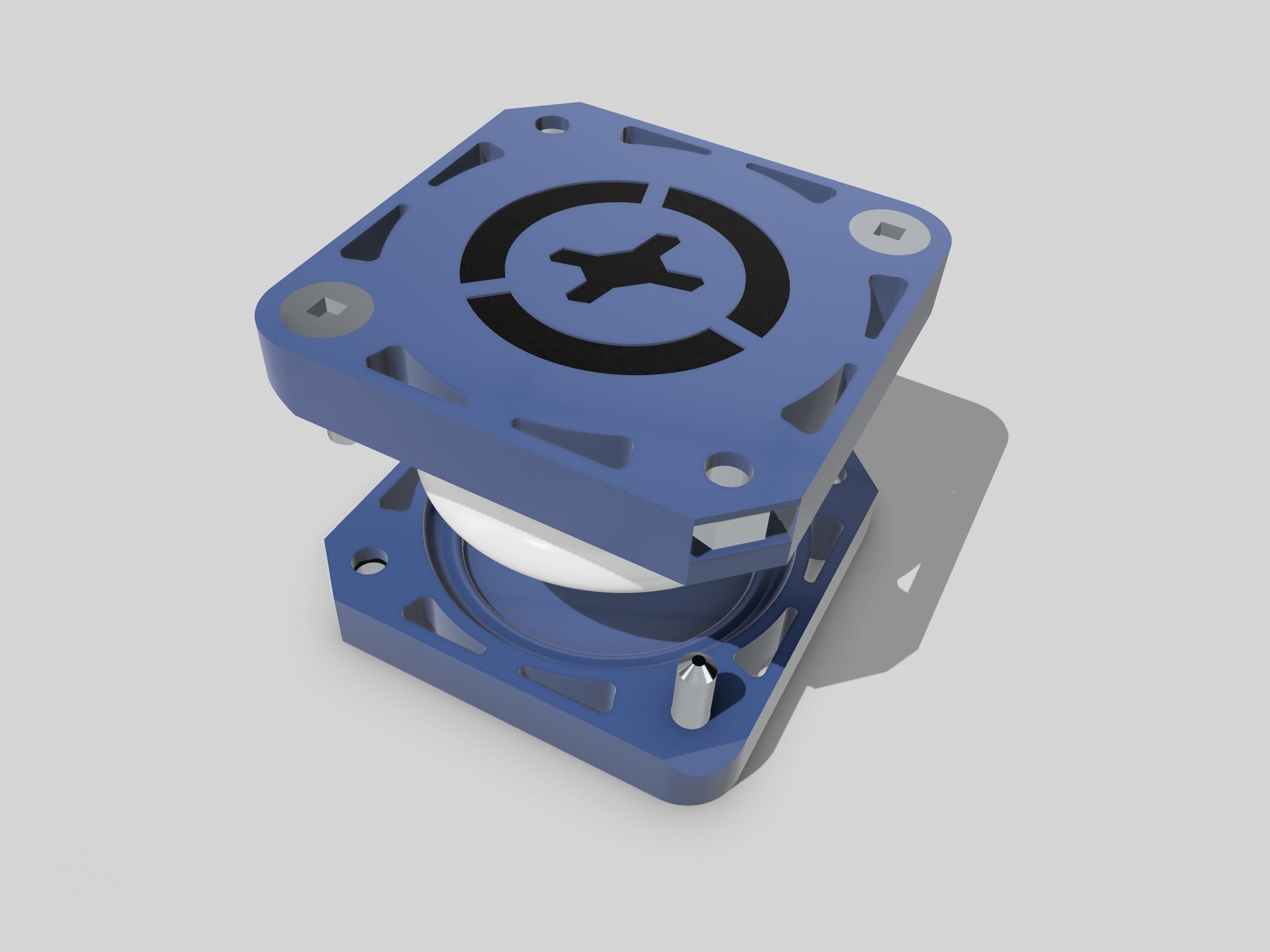 Rugged AirTag Case 3D print model_1