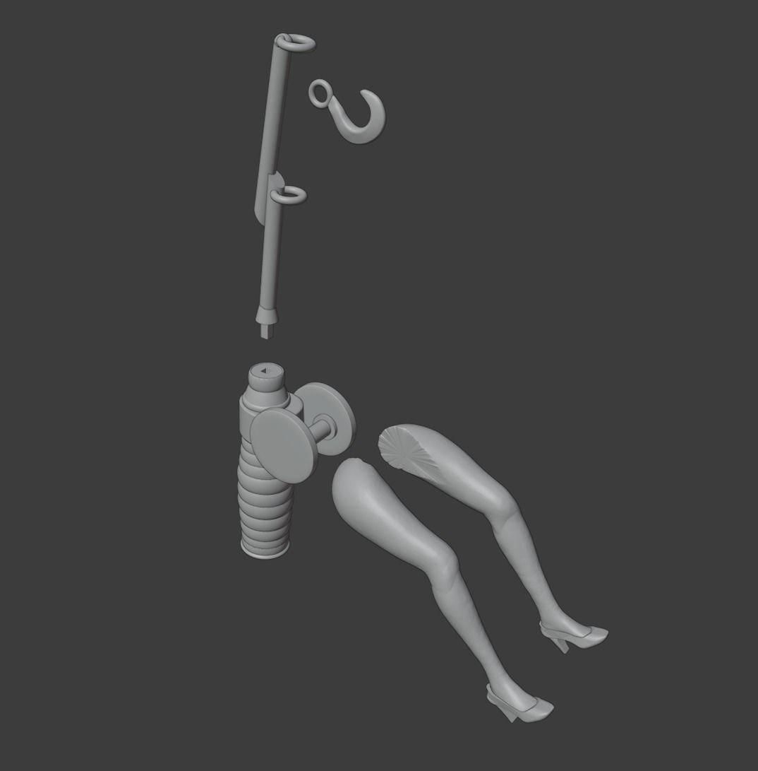 GAMBETTES LEGS TOY STORY SID TOY TO ASSEMBLE 3D print model_4