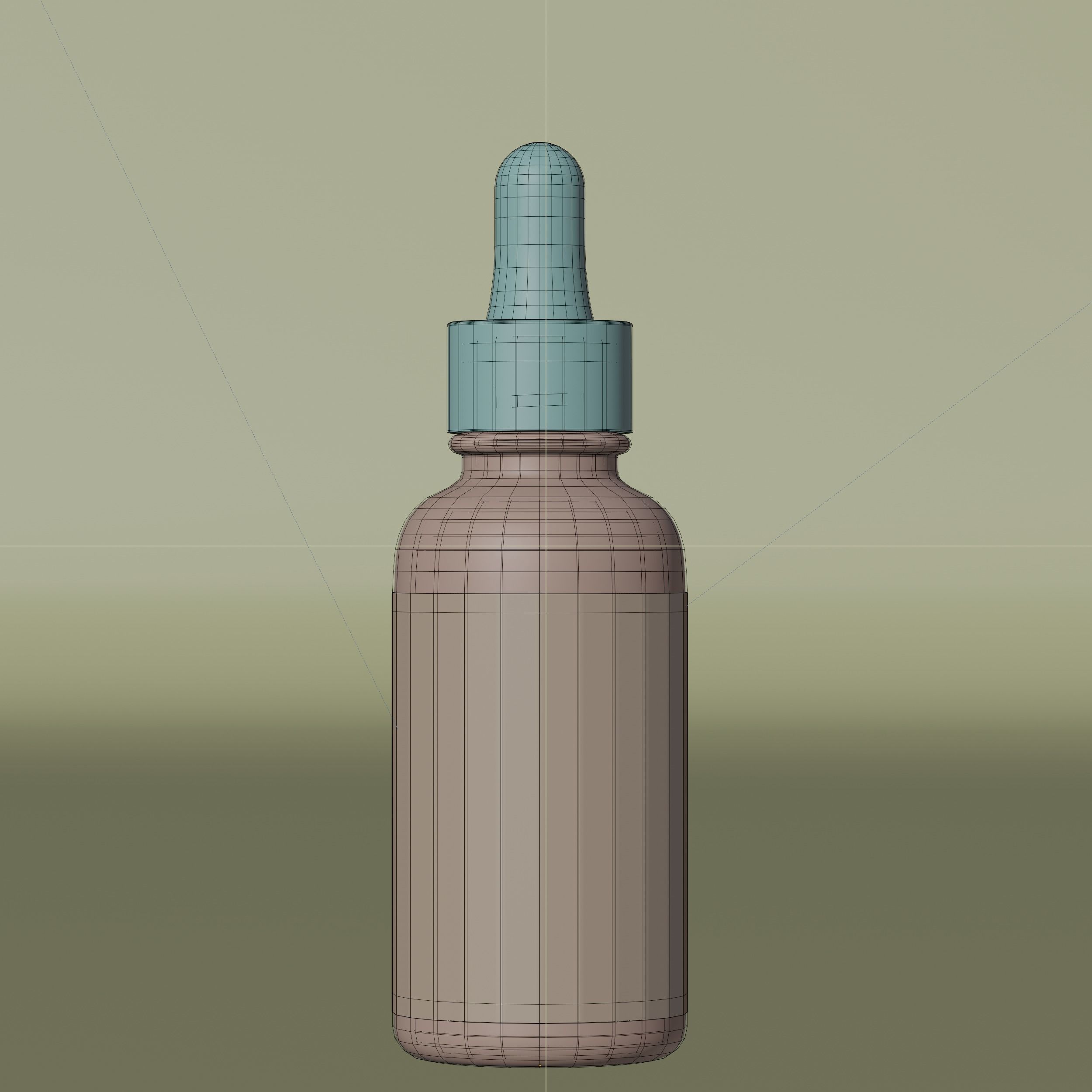 Hempzilla CBD Orange Low-poly 3D model_12