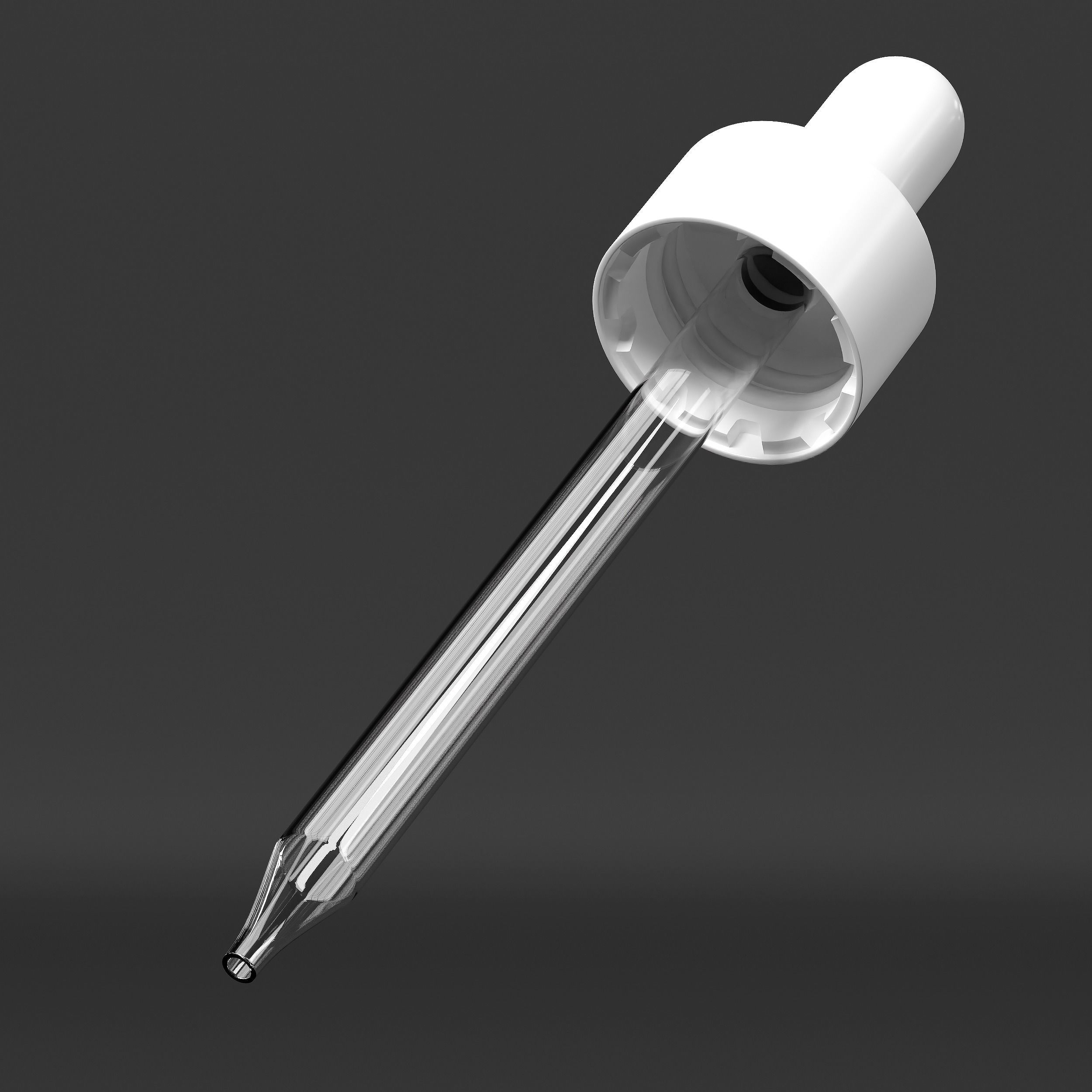 Hempzilla CBD Orange Low-poly 3D model_5