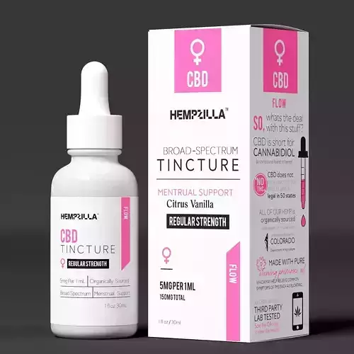 Hempzilla CBD Menstrual Support