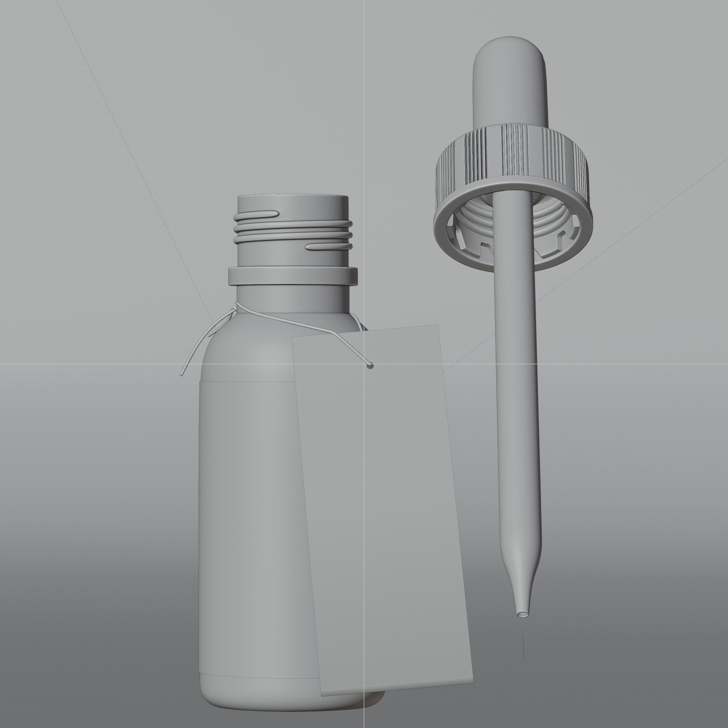 Essential Oil Blend Harmony Low-poly 3D model_14