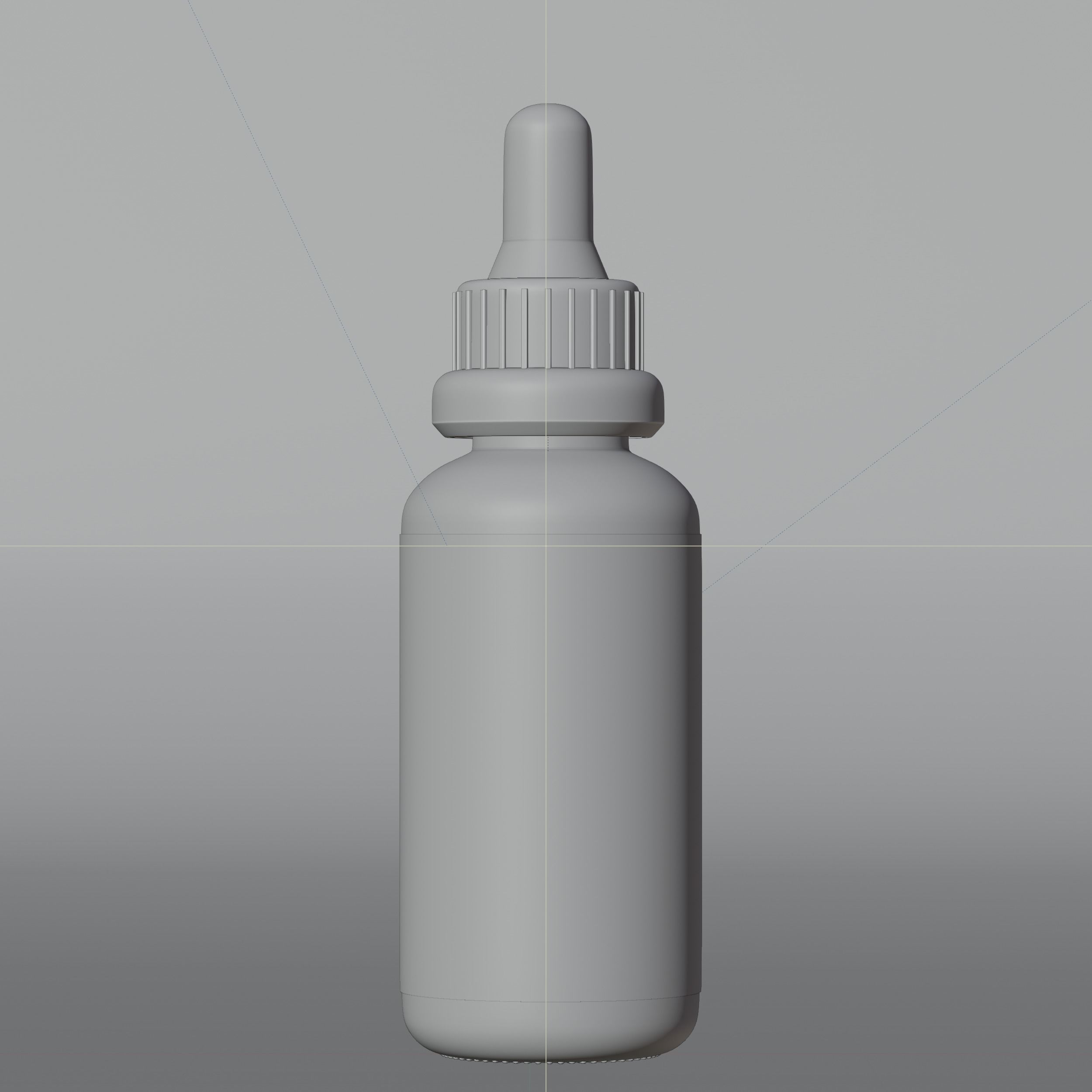 Elixinol Daily Balance Winter Mint CBD Tincture Low-poly 3D model_6