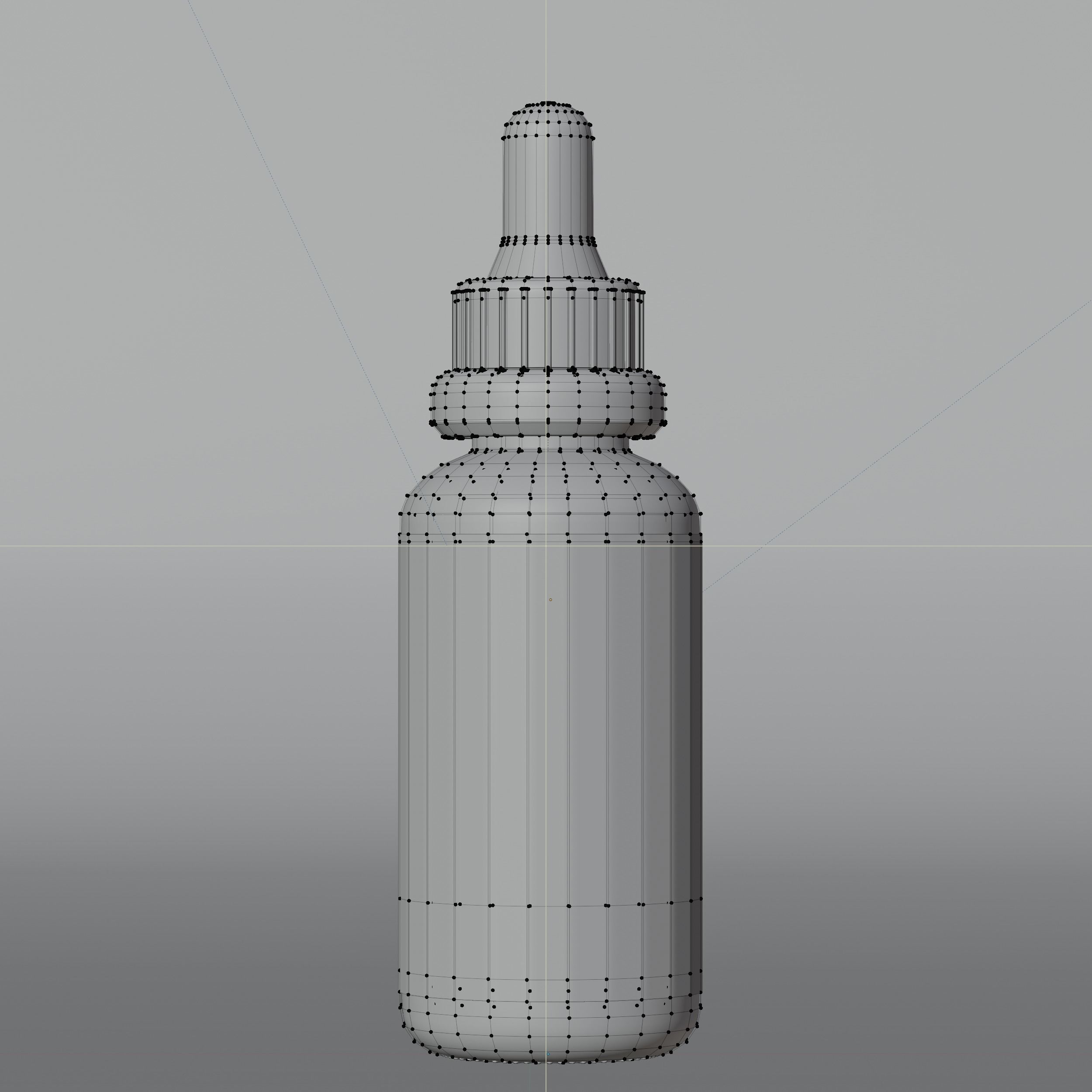 Elixinol Daily Balance Winter Mint CBD Tincture Low-poly 3D model_8