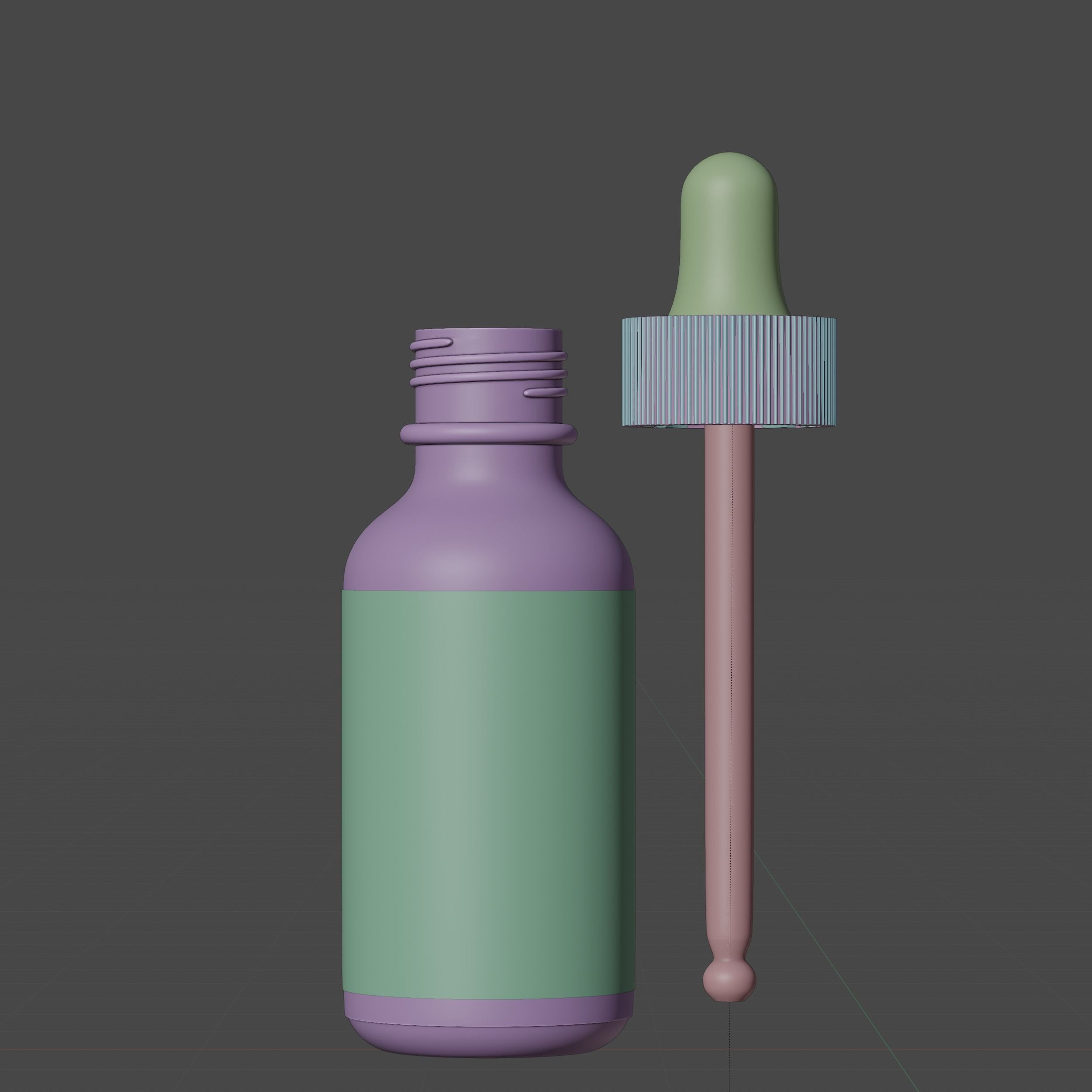 Dropper Bottle Mockup  7 Low-poly 3D model_5