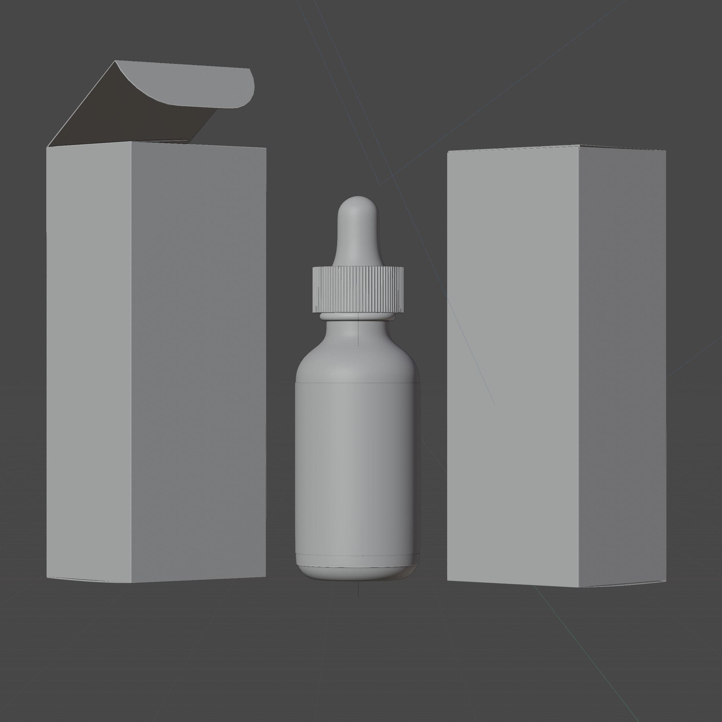 Dropper Bottle Mockup  7 Low-poly 3D model_7